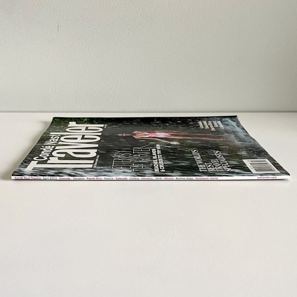 Conde Nast Traveler Magazine April 2022 Beaches Islands Cruises Paris Colorado - Picture 4 of 6